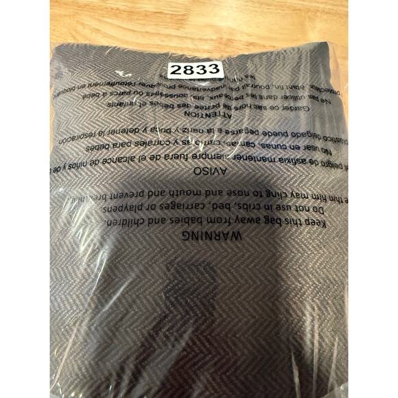 Oxxford Clothes Men's Cashmere Suit Jacket Sport Coat Brown Herringbone Sz 43 JL - Picture 16 of 16